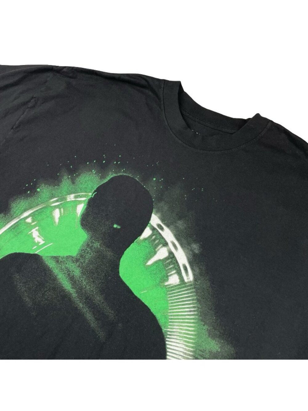 Usher 2024 Boston Past Present Future Concert 2-Sided T-Shirt Black • USA • XL